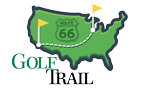 Route 66 National Golf Trail Logo