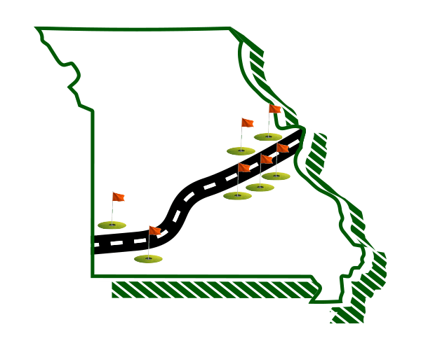 Missouri Course Flags