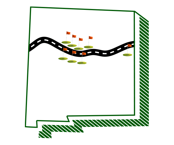 New Mexico Course Flags