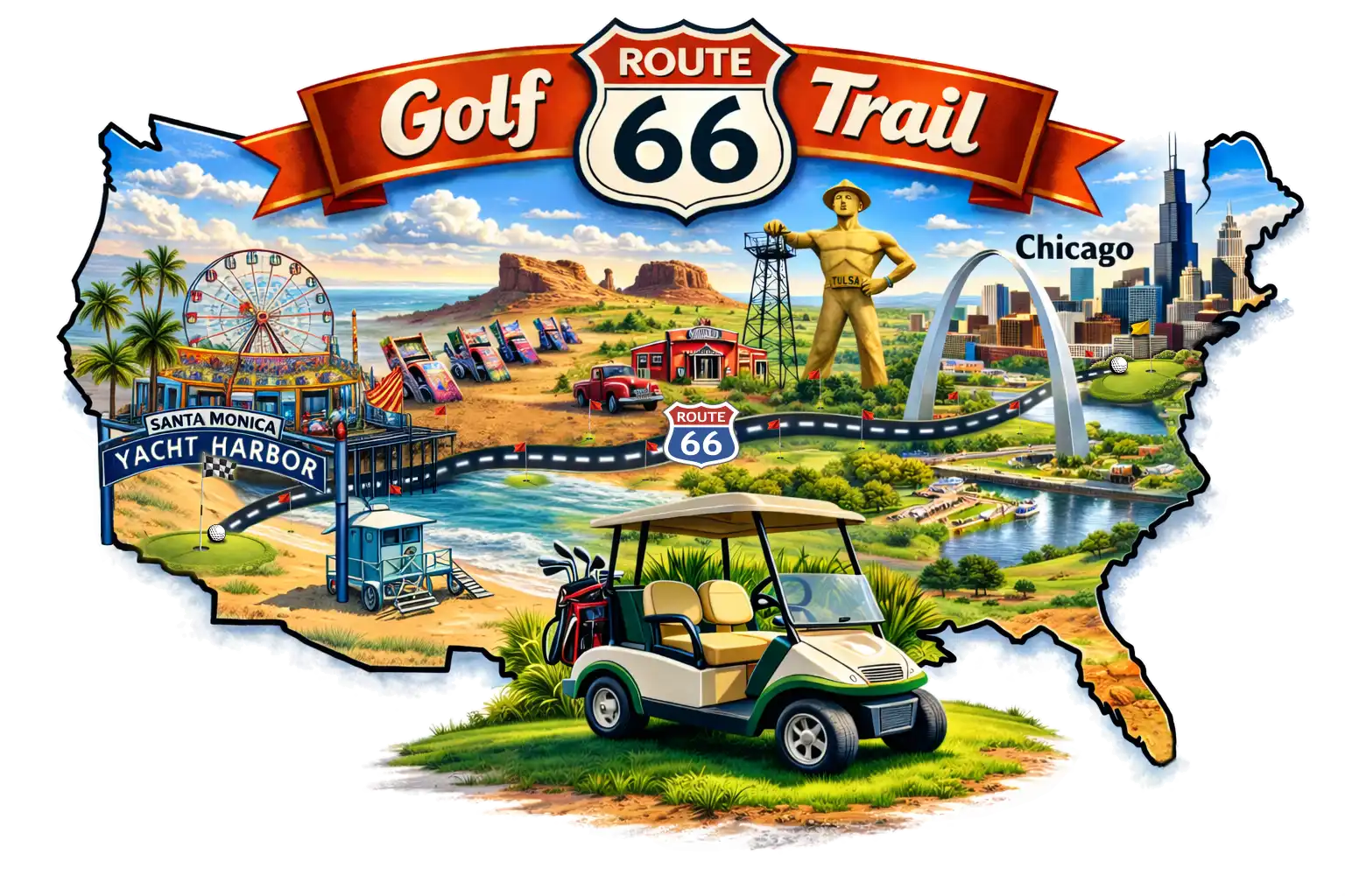 Sticks on 66 Golf Trail Hero