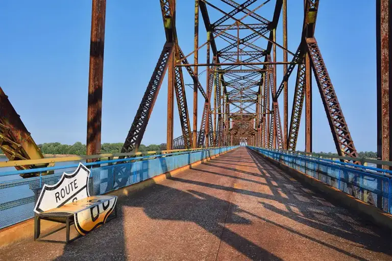 Old Chain Of Rocks Bridge