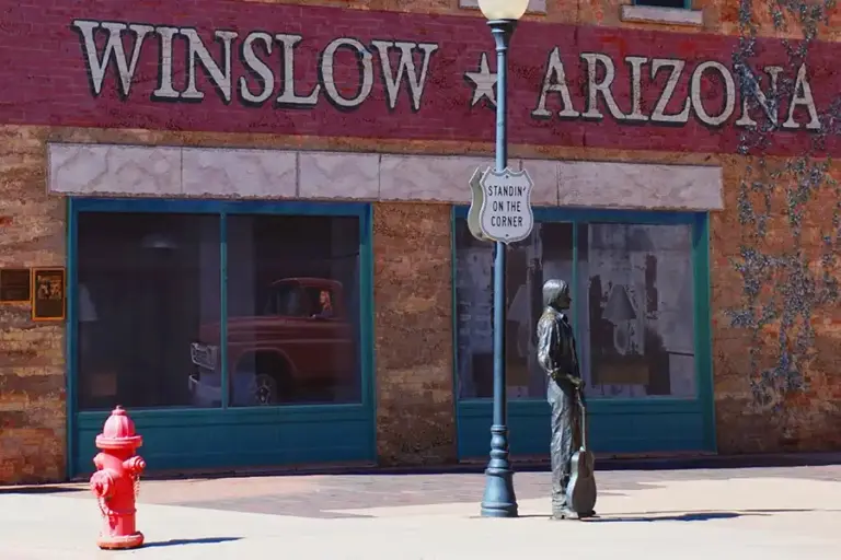 Standin On The Corner Of Winslow Arizona